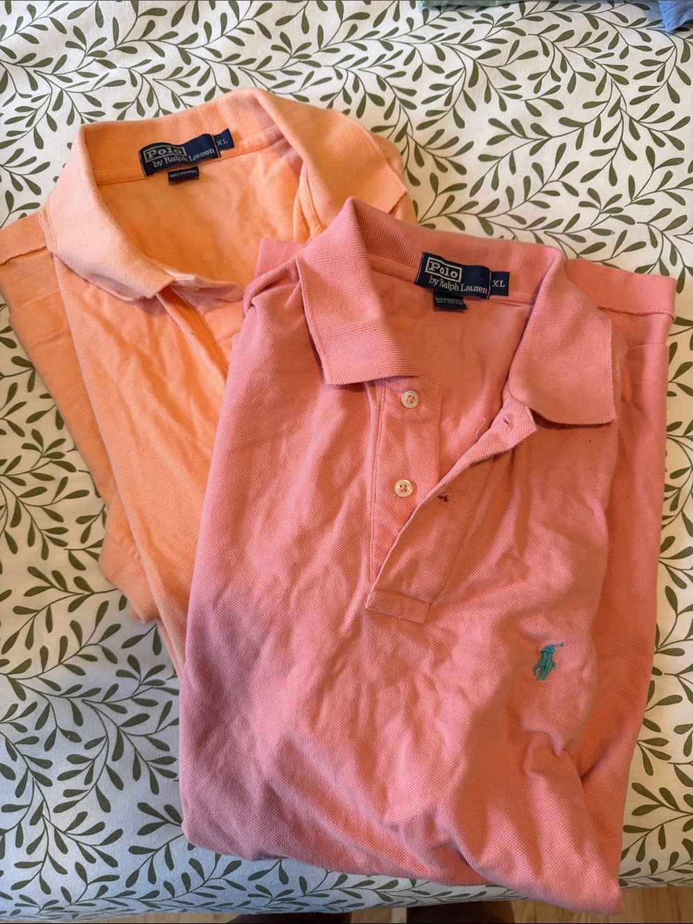 Polo by Ralph Lauren Polo Shirts in Coral and Peach